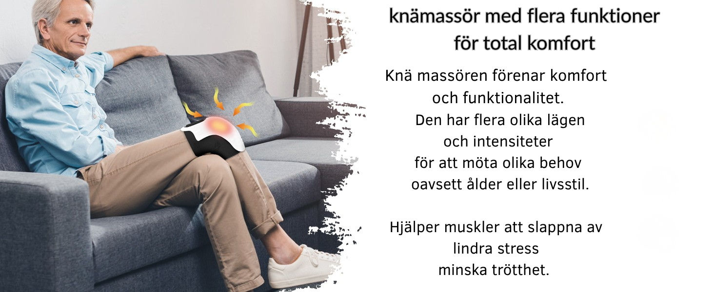 Uppladdningsbar vibrerande knämassör