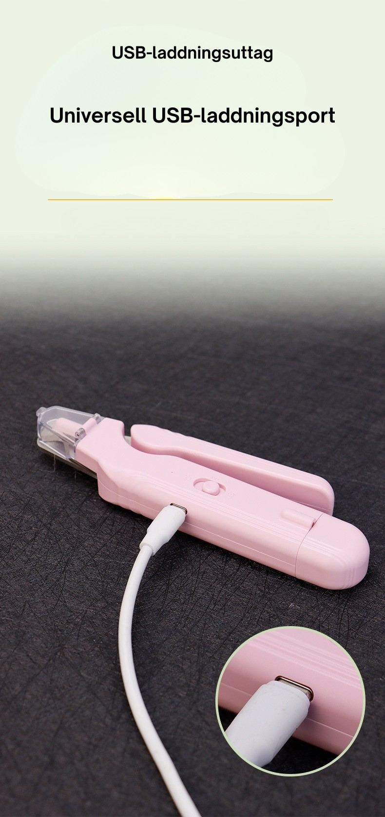 2-i-1 LED-klotång för Hund & Katt –  Klippning med Synlig Blodlinje