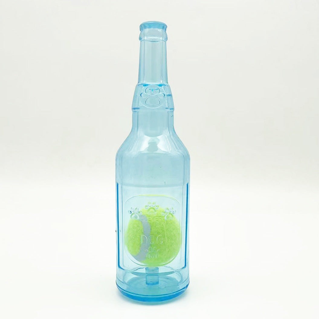 Pipande Flytleksak – Flaska med Boll