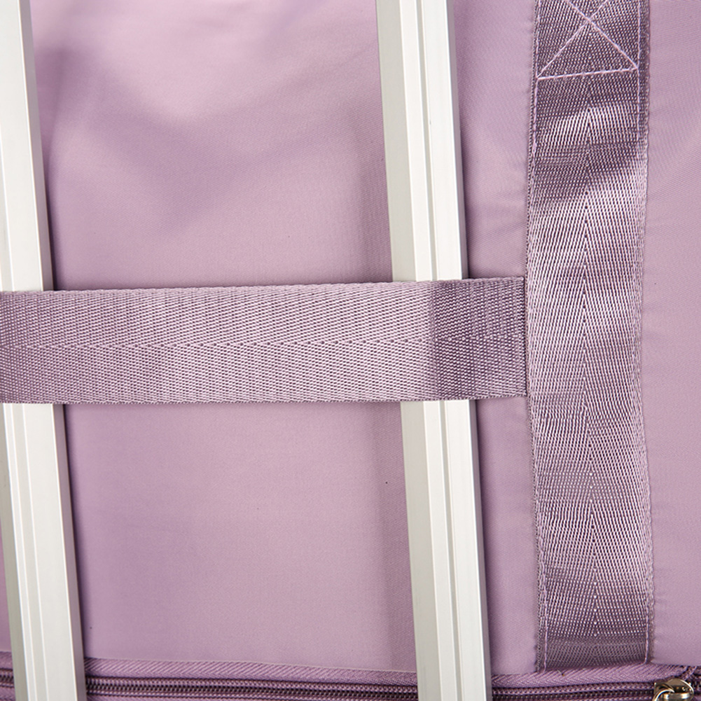 Hopfällbar väska med hjul – stor kapacitet i Oxfordtyg med våt och torrfack