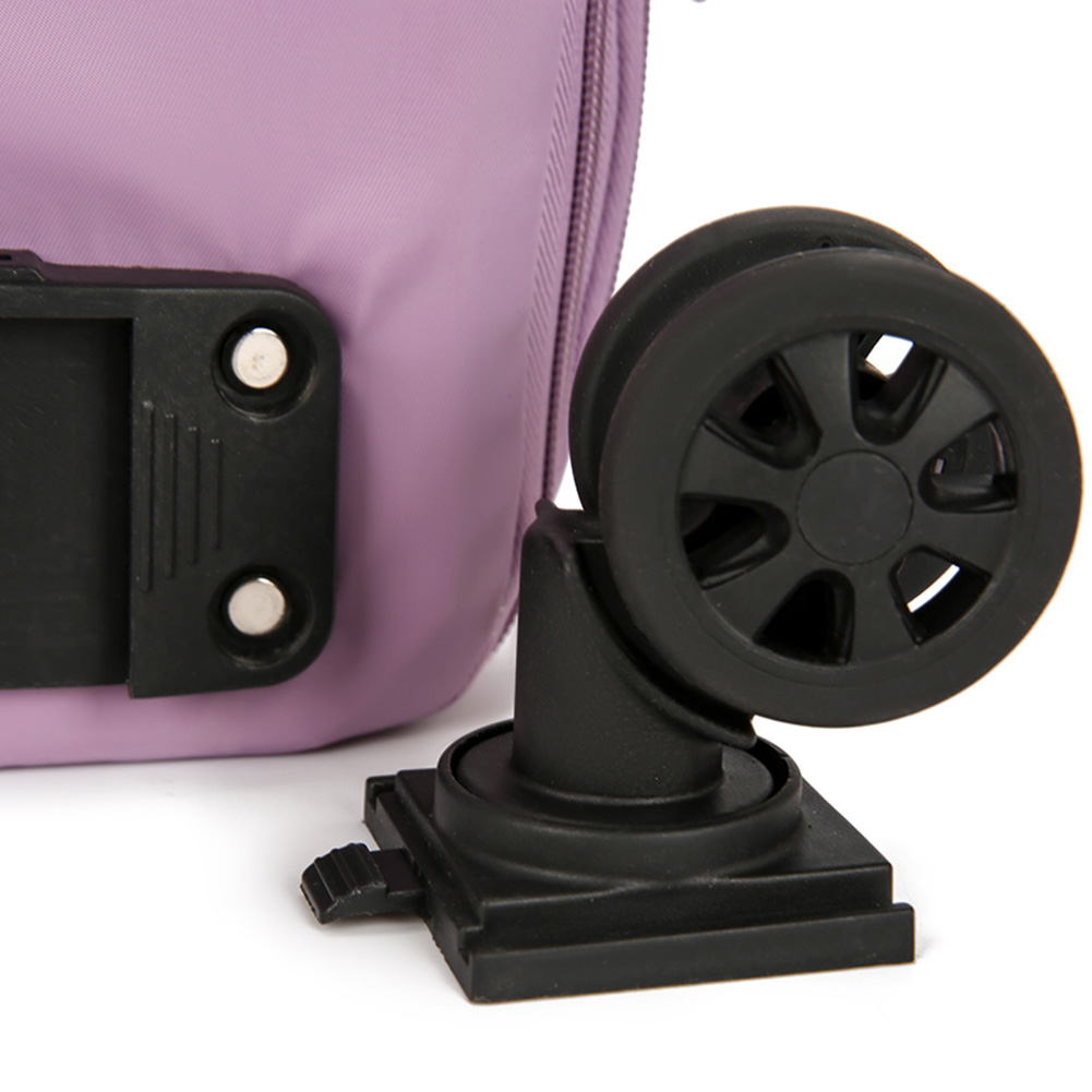 Hopfällbar väska med hjul – stor kapacitet i Oxfordtyg med våt och torrfack