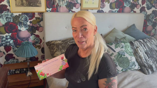 Ögonmask med värmeterapi och vibration