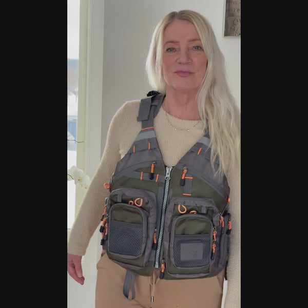 Praktisk allroundväst – för aktiv fritid